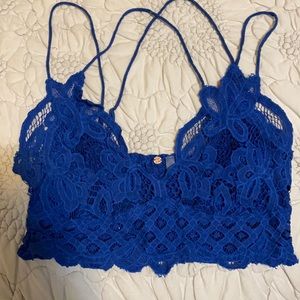 Blue Free people bralette